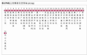 廣州公交佛279路