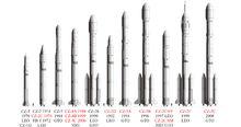 第一、第二和第三代運載火箭