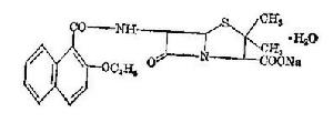 乙氧萘青黴素鈉