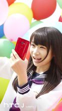 秋元真夏 HTC J buttterfly