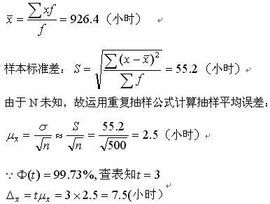 抽樣極限誤差