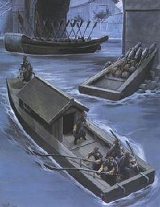 （圖）明軍布雷船