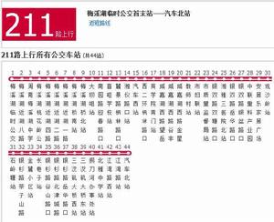 長沙公交211路