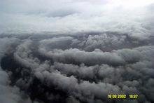 2002 年颶風“伊西多爾”航拍圖