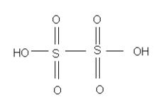 連二硫酸