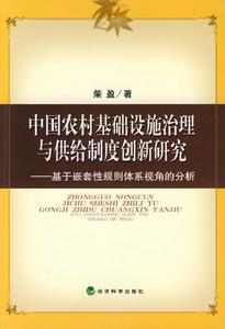 中國農村基礎設施治理與供給制度創新研究