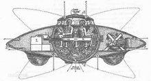 特斯拉的碟狀飛行器設計圖