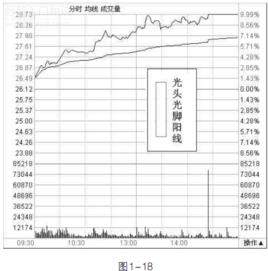 光頭光腳陽線和陰線