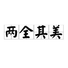 兩全其美[成語]