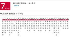 上饒公交7路