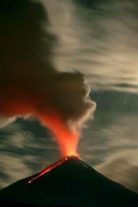 科利馬州火山噴發