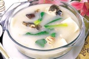 雙冬豆腐湯