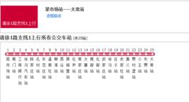 太原公交清徐1路支線1路