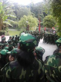 2014高中入學軍訓