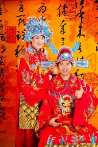 中式婚紗照