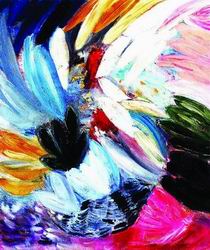 羅錚油畫：《斯特拉文斯基的火鳥》