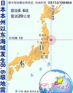 日本大地震