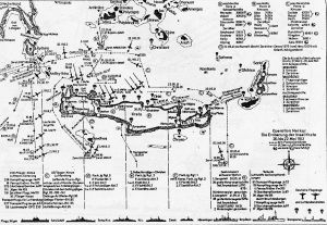 克里特島空降戰作戰圖