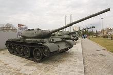 T-54-1原型，炮塔與T-34/85的類似。