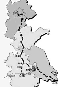 合蚌鐵路，又稱合蚌客運專線，位於安徽省中北部，連線合肥與蚌埠（bù）兩座城市。 