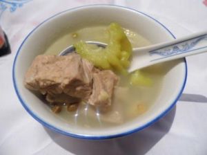 綠豆燉排骨