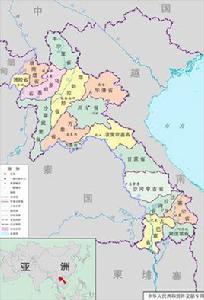 寮國行政區劃