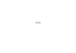 fade[英文單詞，消失]