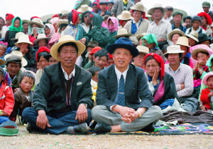 孔繁森同志深入阿里地區