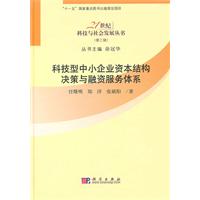 科技型中小企業資本結構決策與融資服務體系