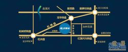 錦江酈城交通圖
