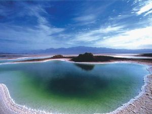 茶卡鹽湖濕地