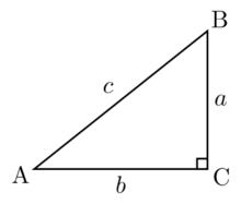 圖1.直角三角形