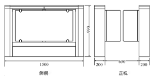 某型號刷卡擺閘