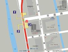 平瀧路東站出入口分布圖