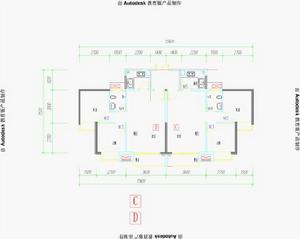 南江花園戶型平面圖-CD戶型