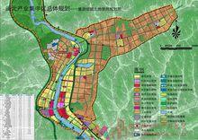 福建閩北經濟開發區童游機械組團規劃圖