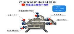 雙通互補反衝洗過濾器