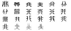 非[漢字解析]