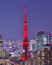 東京丨每天夜裡，很多情侶來等這座塔熄燈。