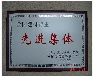 2007年在北京召開的全國建材行業先進集體、勞動模範和先進工作者表彰大會上傳來喜訊，國家人事部、中國建築材料工業聯合會為表彰中國南玻集團股份有限公司在深化企業改革，結構調整，建設節約型社會以及發展循環經濟等方面做出的積極貢獻，特授予“全國建材行業先進集體”稱號。