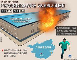 11·1岑溪炮竹廠爆炸事故