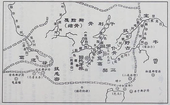 黠戛斯被回紇擊敗後，與唐朝中斷往來