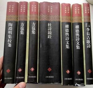 中國古典文學叢書 中國古典文學叢書