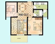 B戶型 2室2廳1衛 88.7㎡