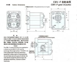 齒輪油泵CBV-F