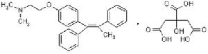 枸櫞酸他莫昔芬結構式