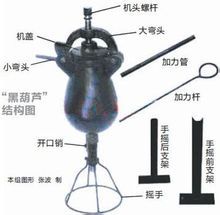 爆米花機結構圖