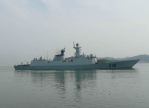 054A型江凱II級548益陽號飛彈護衛艦