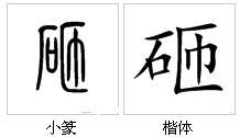 “砸”字的字源演變