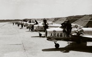 志願軍空軍機群